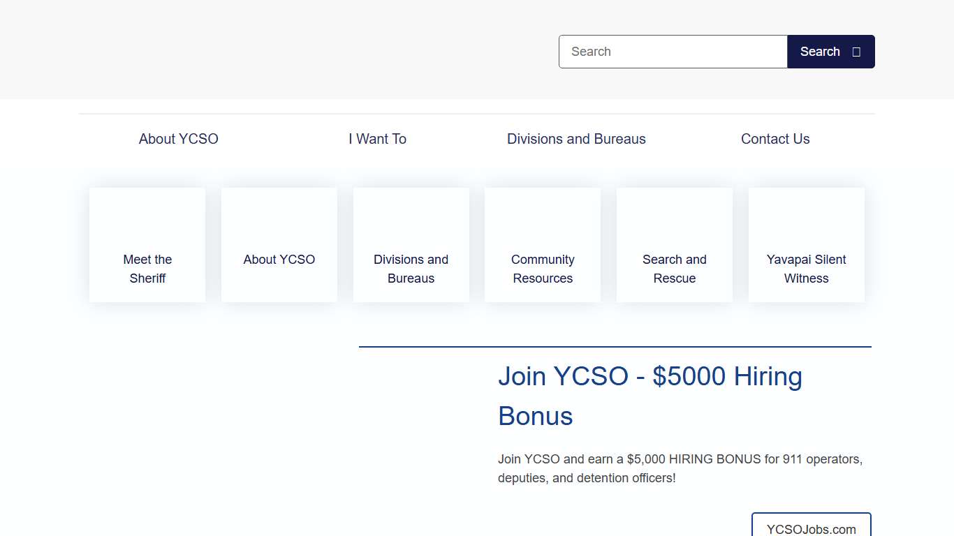 Home YCSOAZ.gov